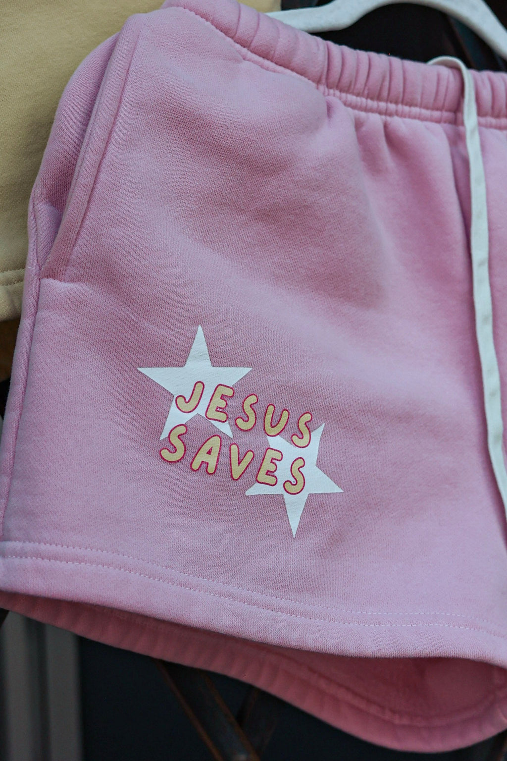 JESUS SAVES PINK SET