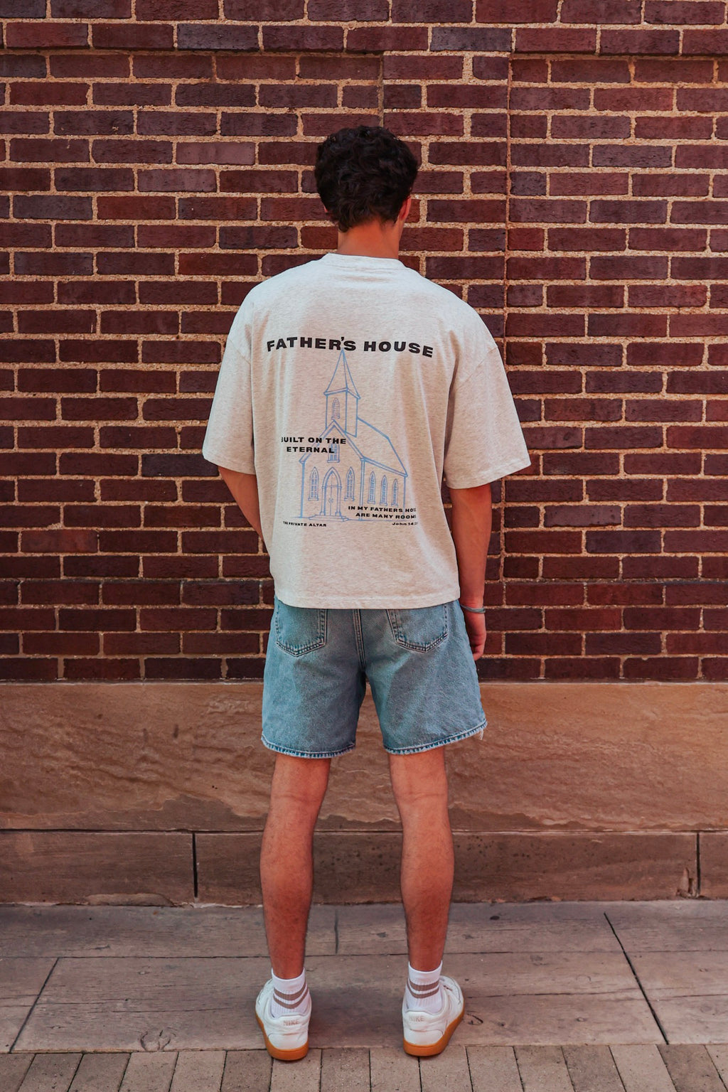 FATHER'S HOUSE CROPPED TEE