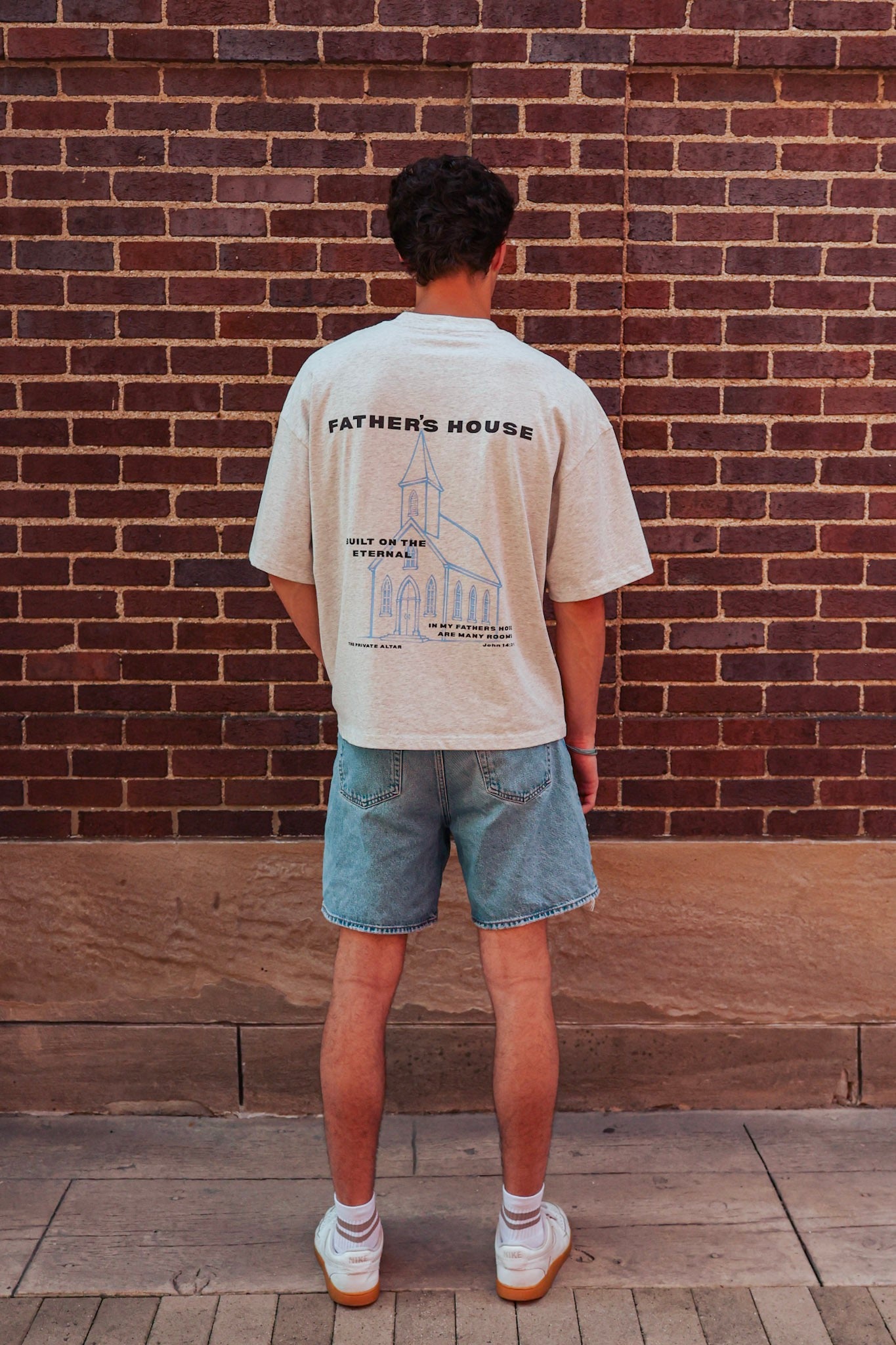 FATHER'S HOUSE CROPPED TEE