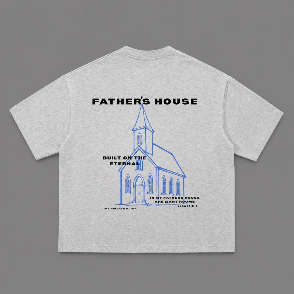 FATHER'S HOUSE CROPPED TEE