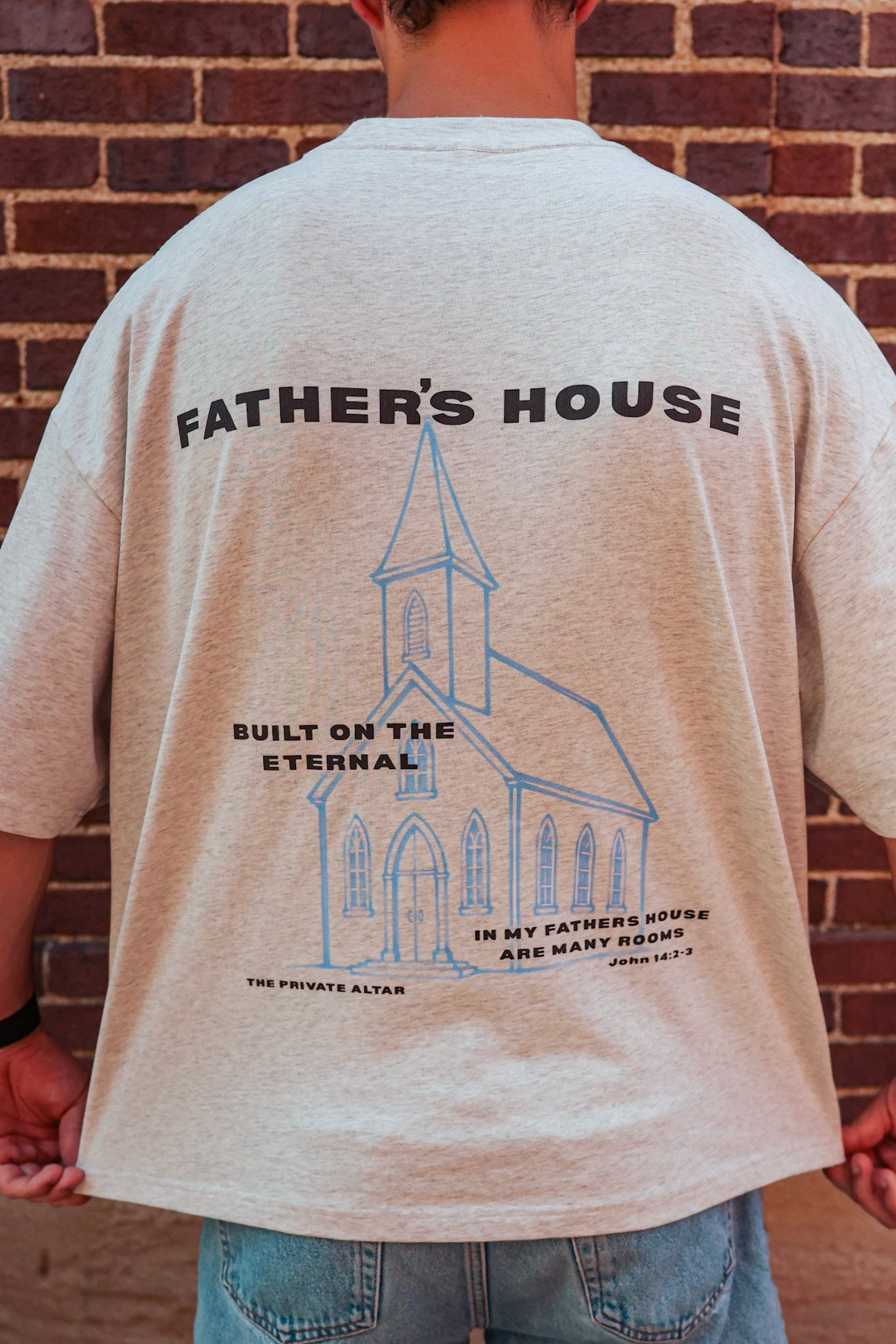 FATHER'S HOUSE CROPPED TEE