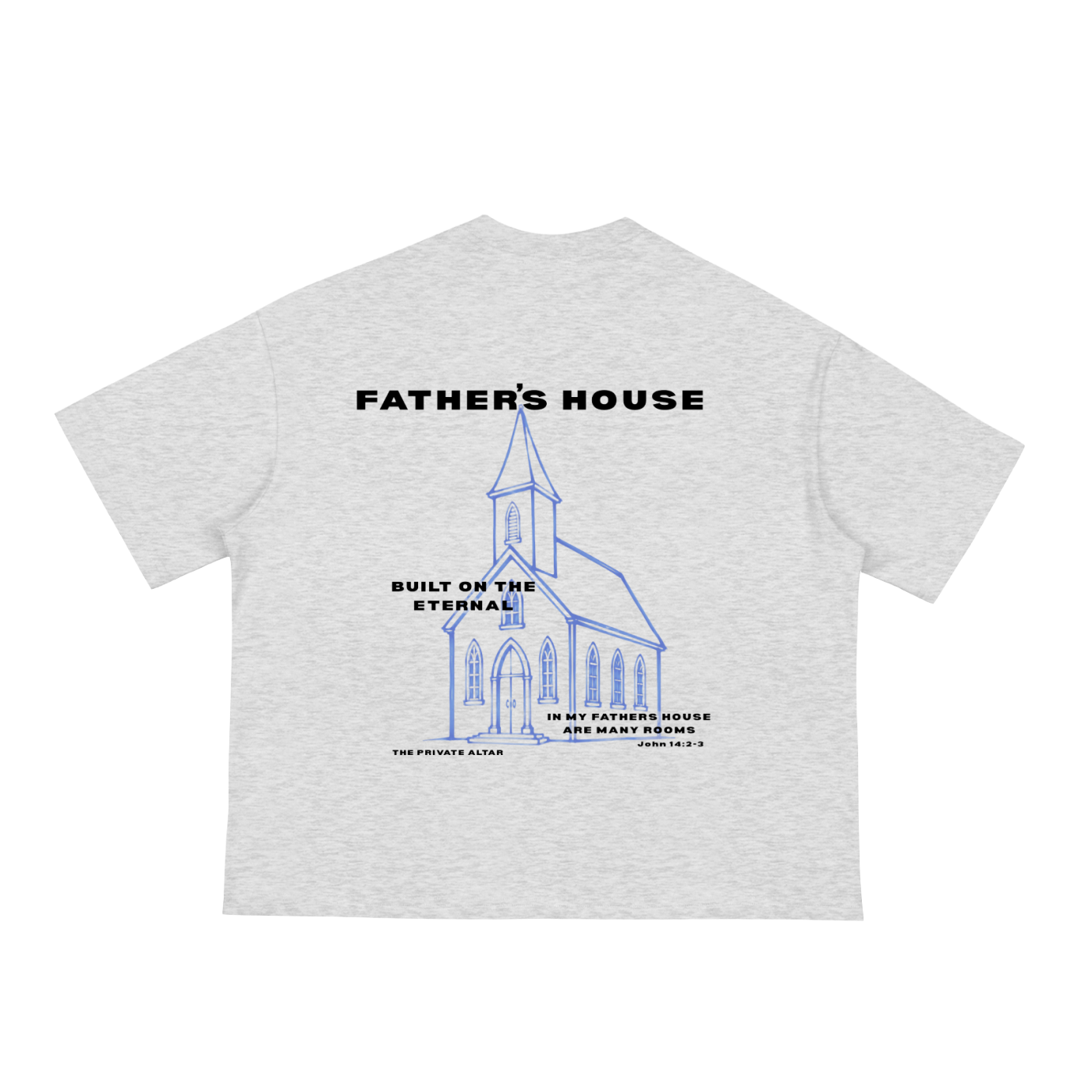 FATHER'S HOUSE CROPPED TEE
